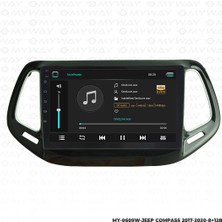 Myway Jeep Compass Android Carplay Multimedya Navigasyon Ekran Teyp 8GB+128GB