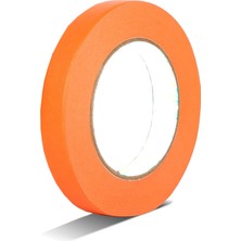Roco Paper Co. Yapışkanlı Çiçek Bandı - Maskeleme Bandı - Turuncu - 2 CMX50 Metre