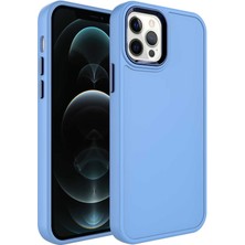 CoverZone iPhone 14 Pro ile Uyumlu Kılıf Metal Çerçeve Tasarımlı Pastel Renkli Sert Ebullience Koyu Yeşil