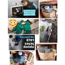KL Su Saati Sayaç Dona Karşı Koruyucu 3'lü Set (Sayaç Ceketi-Kauçuk Köpük Boru Izole-Pvc Bant)
