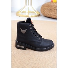 Konfores 1388 Unisex Anatomik Tabanlı Spor Bot - NKT01388-SIYAH-40