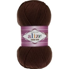 Alize Cotton Gold Pamuk,amigurumi,panç El Örgü Ipi Renk Kodu:26-Kahverengi