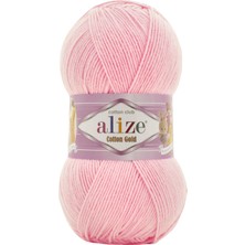 Alize Cotton Gold Pamuk,amigurumi,panç El Örgü Ipi Renk KODU:518-BALERIN Pembesi