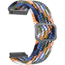 Basias Amazfit Gtr 3-Gtr 3 Pro-Gtr 2-Gtr 2e-Gtr 47MM  Uyumlu Tokalı Örgü Kordon