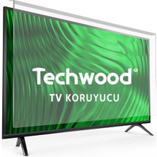 Best Ekran Techwood LD32S278H Tv Ekran Koruyucu - Techwood 32" Inç Ekran Kırılmaz Koruyucu Paneli