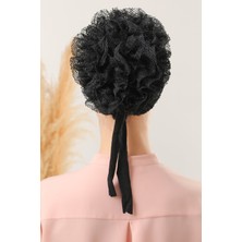 Melodi Scarf Tesettür Fırfırlı Bone