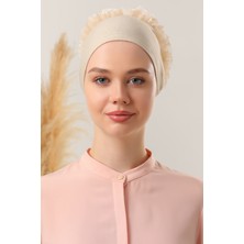 Melodi Scarf Tesettür Fırfırlı Bone