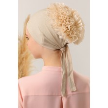 Melodi Scarf Tesettür Fırfırlı Bone