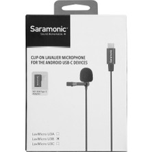 Saramonic Lavmicro U3B Usb-C Android Yaka Mikrofonu 6 Metre