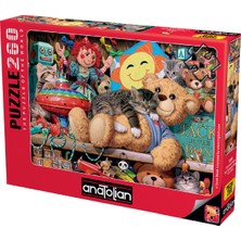 Anatolian 260 Parça Puzzle / Oyuncak Dolabı - Kod 3341