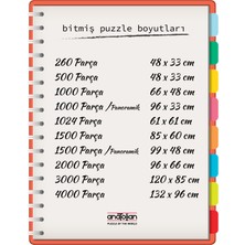 Anatolian 260 Parça Puzzle / Oyuncak Dolabı - Kod 3341