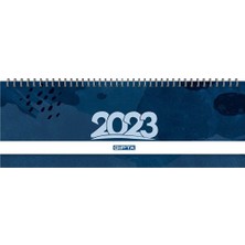 Gıpta 2023 Brite Haftalık Spiralli Masa Takvimi 12X33 cm (504-BTK) Mod.7