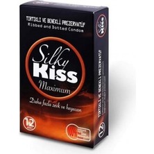 Silky Kiss Maximum Tırtıklı ve Benekli Prezervatif