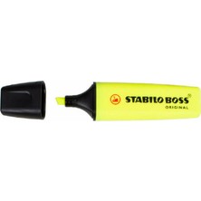 Stabilo Boss 1 Adet Sarı Fosforlu Kalem Ölçüleriyle Pratik Kullanım İçin Tasarlandı