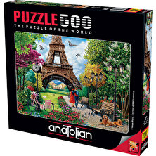 Anatolian 500 Parça Puzzle / Paris Baharı - Kod 3627
