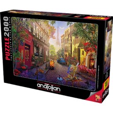 Anatolian 2000 Parça Puzzle / Paris Sokakları - Kod 3961