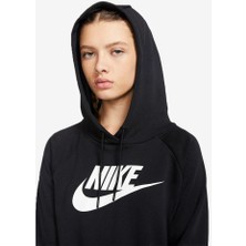 Nike W Nsw Essntl Flc Gx Crop Hdy Kadın Sweat Shirt CJ6327-010