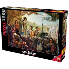 Anatolian 3000 Parça Puzzle / Lancelot & Guinevere - Kod 4929