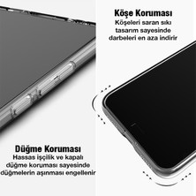 Vendas iPhone 12 Uyumlu Fora Serisi Kamera Korumalı Thin Soft Şeffaf Silikon Kılıf