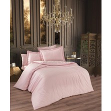 Finezza Bella Bambu Kumaş Pudra Çift Kişilik Nevresim Takımı 6 Parça - 1184