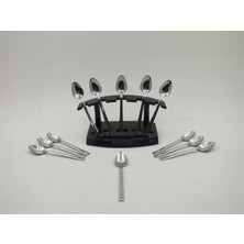 Tercan Lüks Okyanus 12'li Çay Kaşık Paslanmaz Çelik