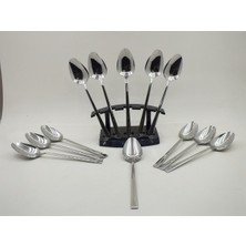 Tercan Lüks Okyanus 12'li Yemek Kaşık Paslanmaz Çelik