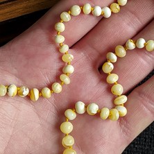 Vip Kehribar Kehribar Kolye Bebek Diş Kolyesi
