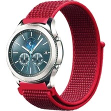 Basias Samsung Galaxy WATCH(46MM) Gear S3 46MM Frontier/ Galaxy Watch 3 45MM Hasır Dokuma Kordon Kayış