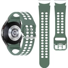 Novstrap Samsung Galaxy Watch 4 40 42 44 46 mm Uyumlu Kordon Tam Uyumlu Pimli Spor Delikli Kordon