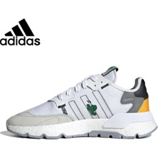 adidas Nite Jogger HP9113 Beyaz Erkek Spor Ayakkabı adidas