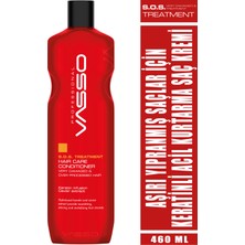 Yıpranmış Saçlar Için Keratinli Acil Kurtarma Saç Kremi Conditioner 460 ml