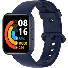 Novstrap Xiaomi Redmi Watch 2 Lite Uyumlu Kordon Kayış Jel Silikon Akıllı Saat Bileklik Kordonu