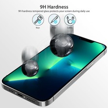 Hanedanev Apple iPhone 14 Plus Hayalet Tam Kaplayan 5d Nano Ekran Koruyucu Cam - Ultra Ince