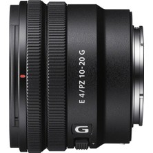 Sony E Pz 10-20MM F/4 G Zoom Lens