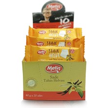 Metin 40 Gr Kutu Sade Helva 20 Adet