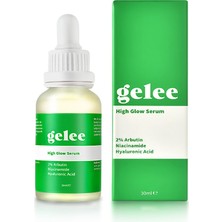 Gelee High Glow Serum | Ton Eşitsizliği ve Leke Karşıtı Serum 2% Arbutin - Niacinamide - Hyaluronic Acid 30ML