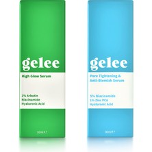 Gelee Ton Eşitsizliğine Karşı Bakım Seti High Glow Serum + Pore Thightening & Anti-Blemish Serum Set