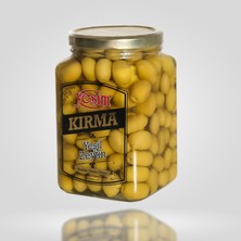 Yeşim Aydoğmuş Kırma Yeşil Zeytin 900 gr Cam Kavanoz