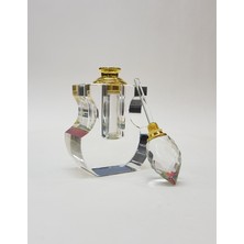 Zeyd Kristal Parfüm&Esans Şişesi/ 5 Ml / Cam Çubuklu