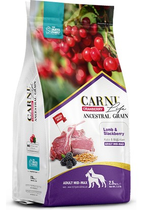 Carni Life C.berry A.graın Lamb&b.berry Adult Dog Med&max 12 kg