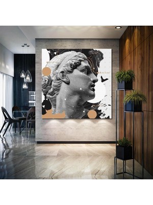 SML Tablo Modern Heykel Art Dekoratif Kanvas Tablo