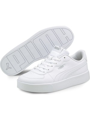 Puma Skye Clean Kadın Beyaz Günlük Ayakkabı 38014702