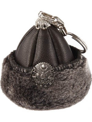 Berat Mini Börk Anahtarlık - Kayı Alp Börk Anahtarlık - 3 Adet