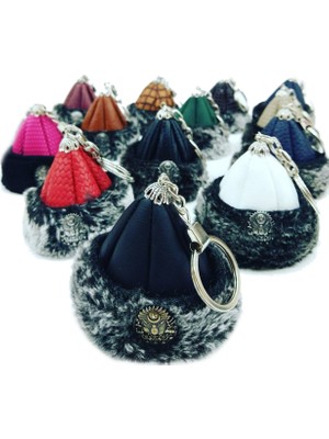 Berat Mini Börk Anahtarlık - Kayı Alp Börk Anahtarlık - 10 Adet