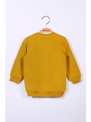 Mininio Kız Çocuk Sarı Sweatshirt (2-7yaş)