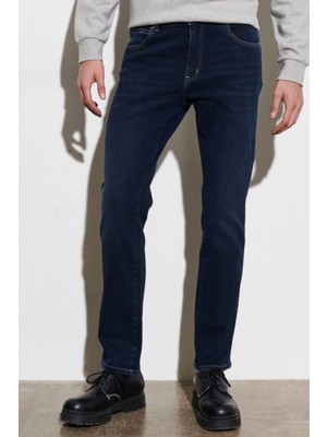 Wrangler Texas Slim Fit Dar Kesim Normal Bel Esnek Jean Kot Pantolon