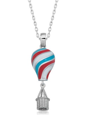 Inure Jewelry Gümüş Kapadokya Balon Kadın Kolye