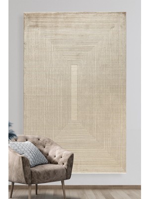 Empera Soho Chrome - Tobacco Modern Salon ve Oturma Odası Halısı