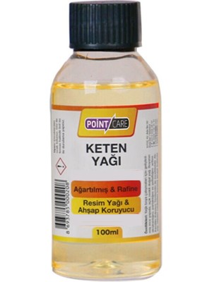 Ay Magnet Yağlı Boya Seti Yardımcı Malzemeler 3 x 100 ml Terebentin Resim Keten Yağı ve Fırça Temizleme Sıvısı