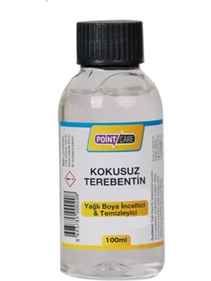 Ay Magnet Yağlı Boya Seti Yardımcı Malzemeler 3 x 100 ml Terebentin Resim Keten Yağı ve Fırça Temizleme Sıvısı